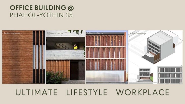 ขาย Office Building @Phahol-Yothin 35  ใกล้ BTS รัชโยธิน รีโนเวทใหม่ ตกแต่งภายในสวยงามพร้อมเข้าอยู่ ออกแบบพื้นที่ใช้สอยอย่างลงตัว  รูปที่ 1