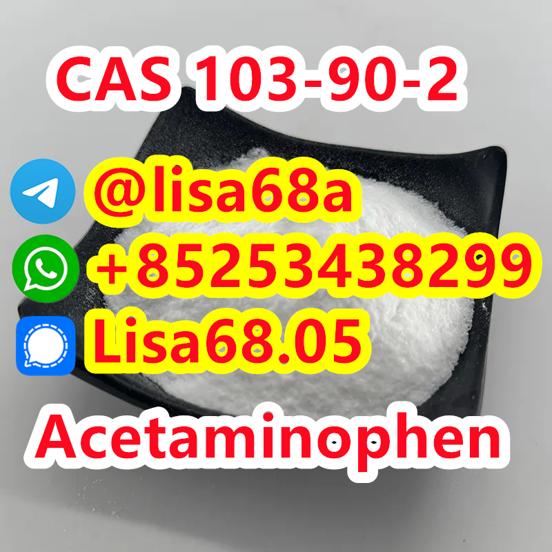 CAS 103-90-2 Acetaminophen C8H9NO2 รูปที่ 1