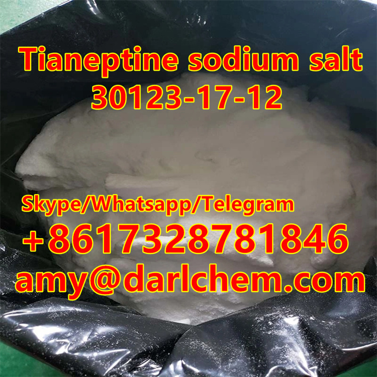 99% Purity Tianeptine Sodium Tianeptine Sulfate CAS 66981-73-5 รูปที่ 1