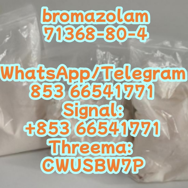 bromazolam,71368-80-4,Wholesale Price(+85366541771) รูปที่ 1