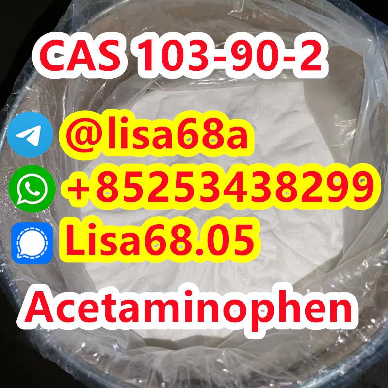 CAS 103-90-2 Acetaminophen C8H9NO2 รูปที่ 1