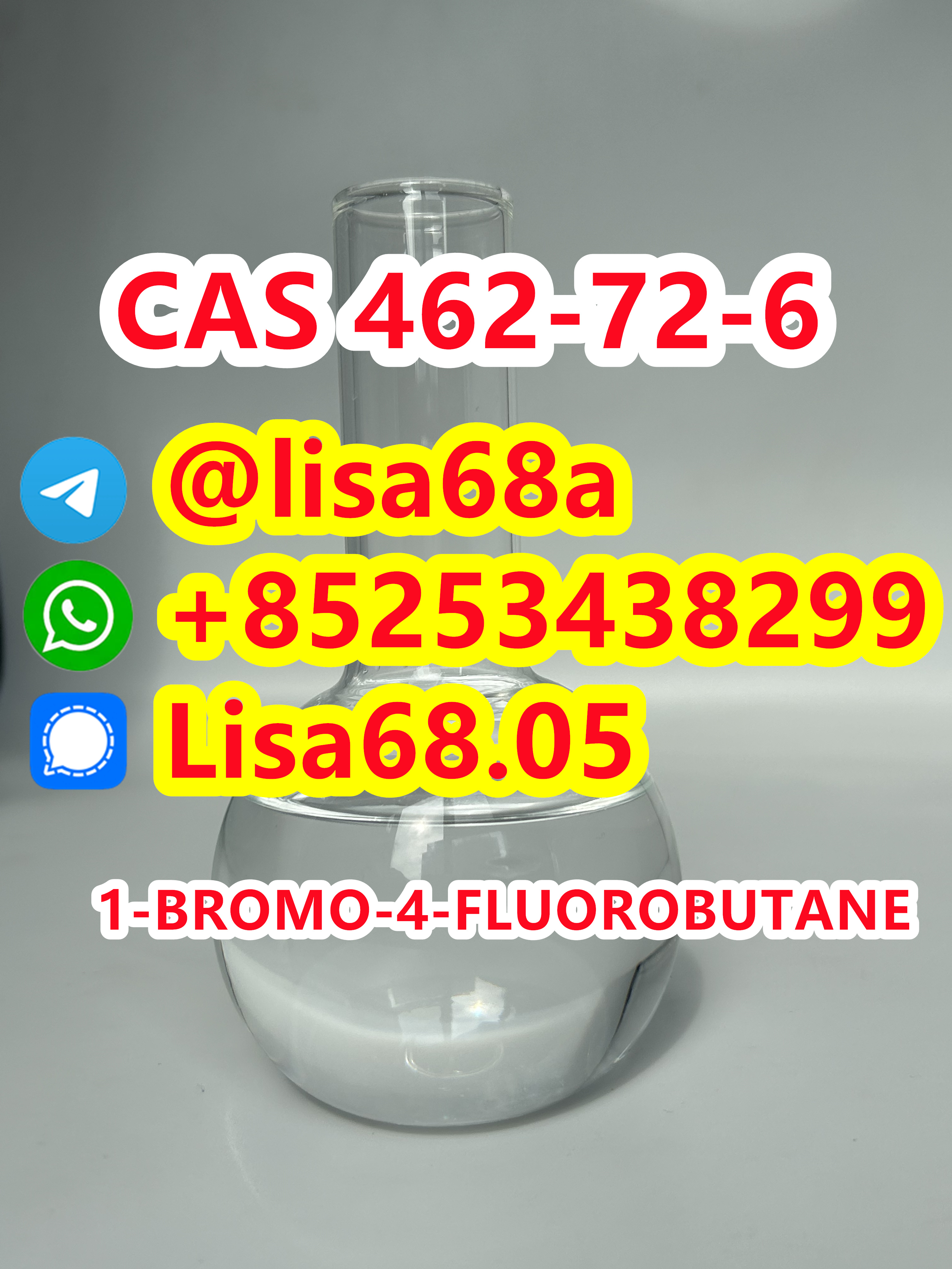 CAS 462-72-6 1-BROMO-4-FLUOROBUTANE C4H8BrF รูปที่ 1