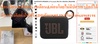 รูปย่อ BLUETOOTH SPEAKERลำโพงบลูทูธJBL GO4+JBLGO4BLACKสินค้าใหม่ๆต้องสั่งเบิกจากศูนย์แท้ๆ100%PREORDERฟรีSOUNDBARลำโพงบูลทูธพกพาBLUETOOTH SPEAKERลำโพงบลูทูธJBL GO 4 (BLACK) (JBLGO4BLK)• บลูทูธ 5.3 • กันน้ำและกันฝุ่น รูปที่3