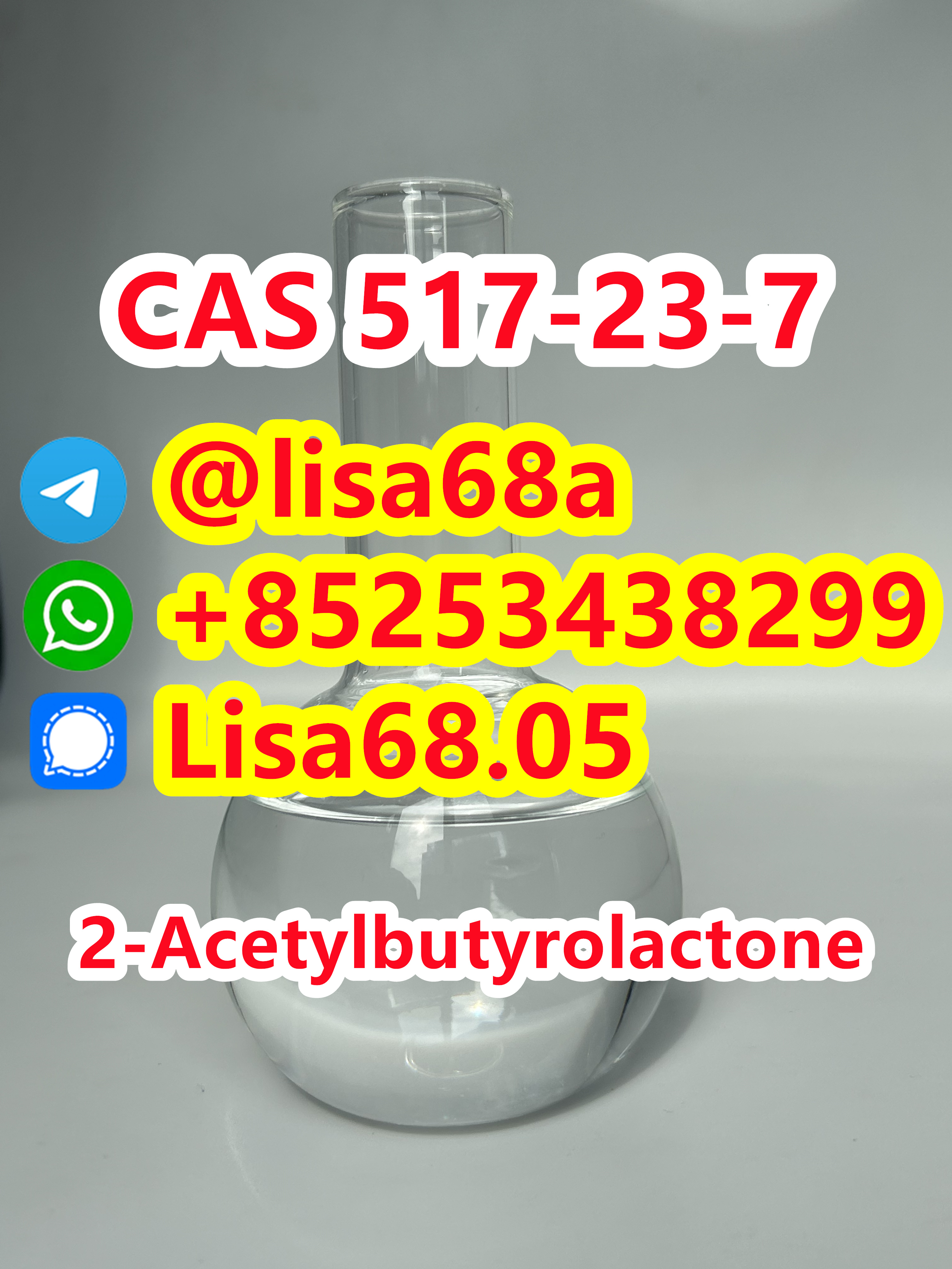 CAS 517-23-7 2-Acetylbutyrolactone C6H8O3 รูปที่ 1