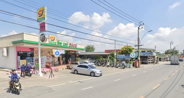 ตลาดยิ่งเจริญ  BTSสะพานใหม่1.66กม. ให้เช่าร้าน 1 ชั้น  30 ตร.วา.120 ตร.ม.ทำเลหัวมุม ติดถนน ตกแต่งพร้อม 2 นอน 1 น้ำ ตลาดเอสทีเพิ่มสิน1.2กม.  รูปที่ 1