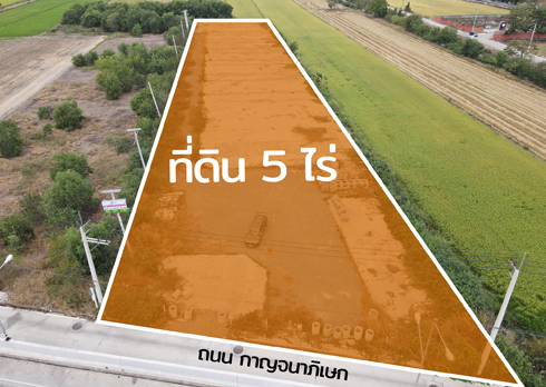 ขายที่ดิน ถนนกาญจนาภิเษก คลองพระอุดม ลาดหลุมแก้ว ปทุมธานี รูปที่ 6