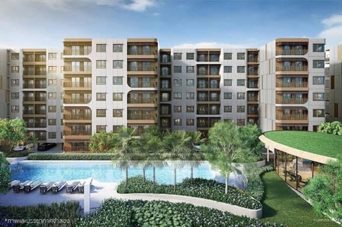 ขายใบจอง Condo Escent Phuket (หลัง Central Foresta)  ตึก B ชั้น 4  รูปที่ 1