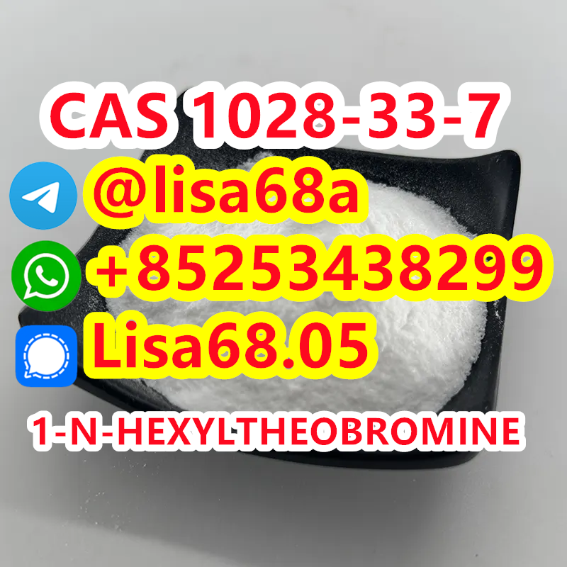 CAS 1028-33-7 1-N-HEXYLTHEOBROMINE C13H20N4O2 รูปที่ 1