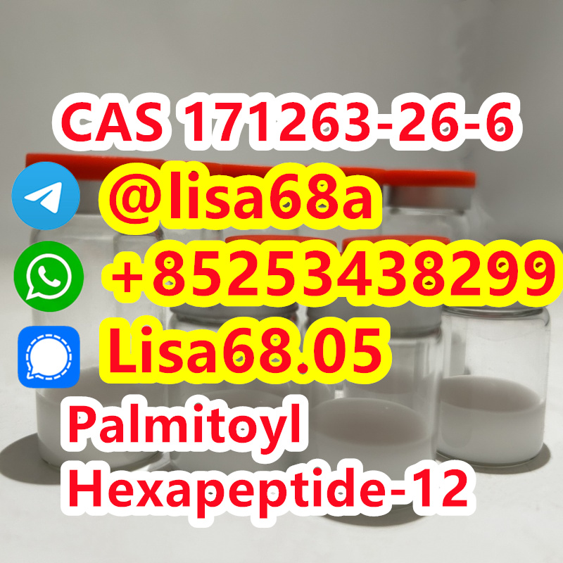 CAS 171263-26-6 Palmitoyl Hexapeptide-12 C38H68N6O8 รูปที่ 1