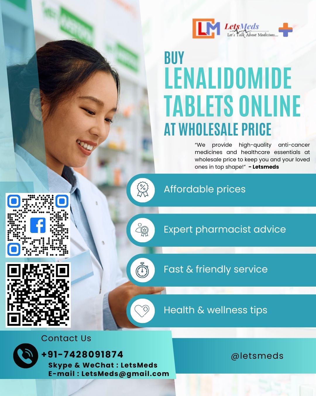 Order lenalidomide at wholesale price in the Philippines รูปที่ 1