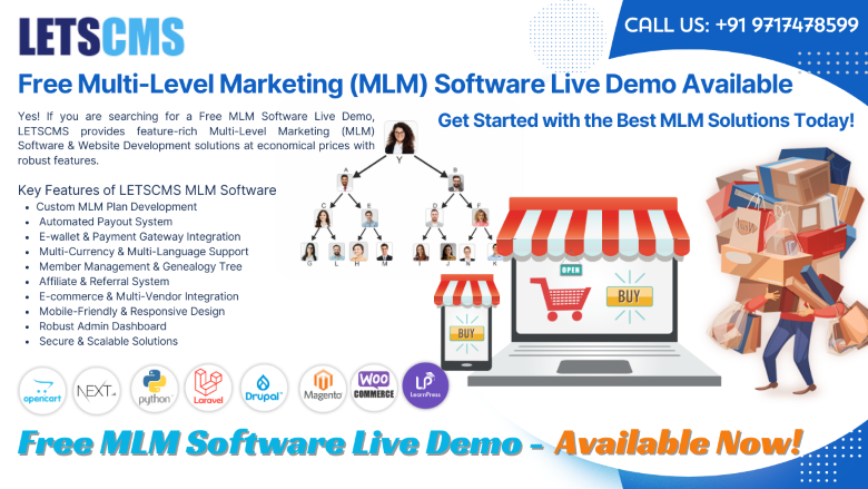 Free MLM Software Live Demo Available – Get Started with the Best MLM Solutions Today! รูปที่ 1