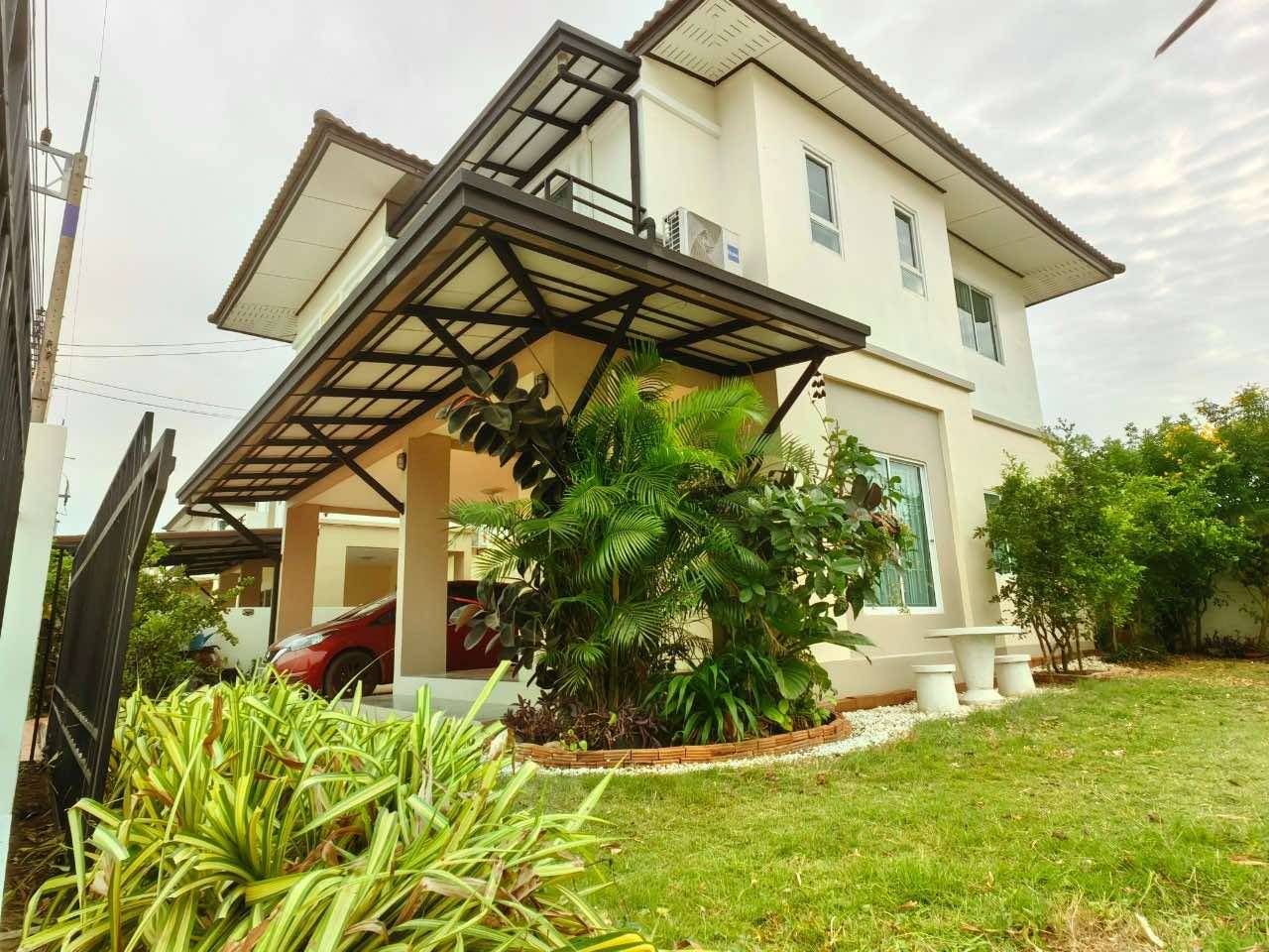 วิวทะเลสาบอยู่หน้าบ้าน!! ขายบ้านเดี่ยว 2 ชั้น ม.เค.ซี.สุวินทวงศ์2 อยู่ปากทางเข้าวัดวีระโชติ ใกล้ฮาราจูกุไทยแลนด์ รูปที่ 3