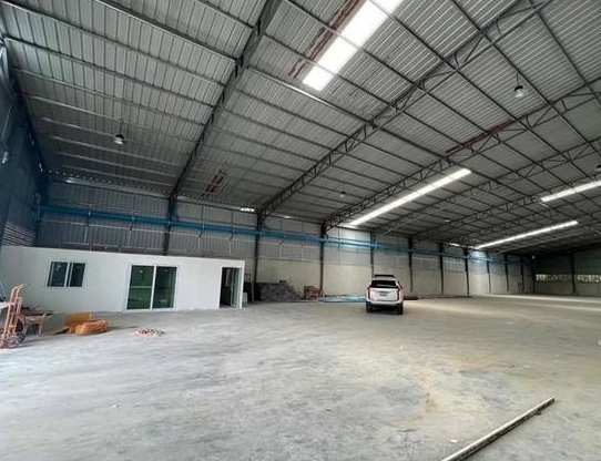  ให้เช่า โกดัง 1,450 ตรม ย่านบางกรวย นนทบุรี พร้อมออฟฟิศ  รูปที่ 1