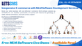 Inexpensive MLM Software and E-commerce Website Development Services – LETSCMS