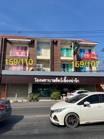 ขายอาคารพาณิชย์ 3 ชั้น 2 คูหา ตำบล สุรศักดิ์ อำเภอ ศรีราชา จังหวัด ชลบุรี รูปที่ 1
