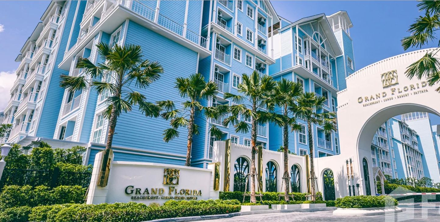 ขายคอนโด Grand Florida beachfront condo resort Pattaya พร้อมอยู่ ทำเลเยี่ยมในนาจอมเทียน พัทยา อำเภอสัตหีบ จังหวัดชลบุรี  รูปที่ 1