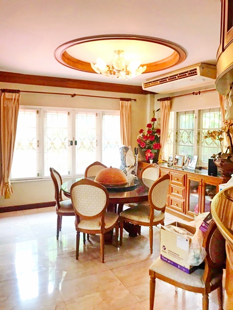 พุทธมณฑลสาย3 ให้เช่าคฤหาสน์ใหญ่มาก 2 ชั้น 3-4นอน ตลาดสดธนบุรี 2.55 กม. บรมราชชนนี 188 ตร.ว. 408ตรม.  อมรชัย4น้ำ 5แอร์ 4จอดรถ รูปที่ 1