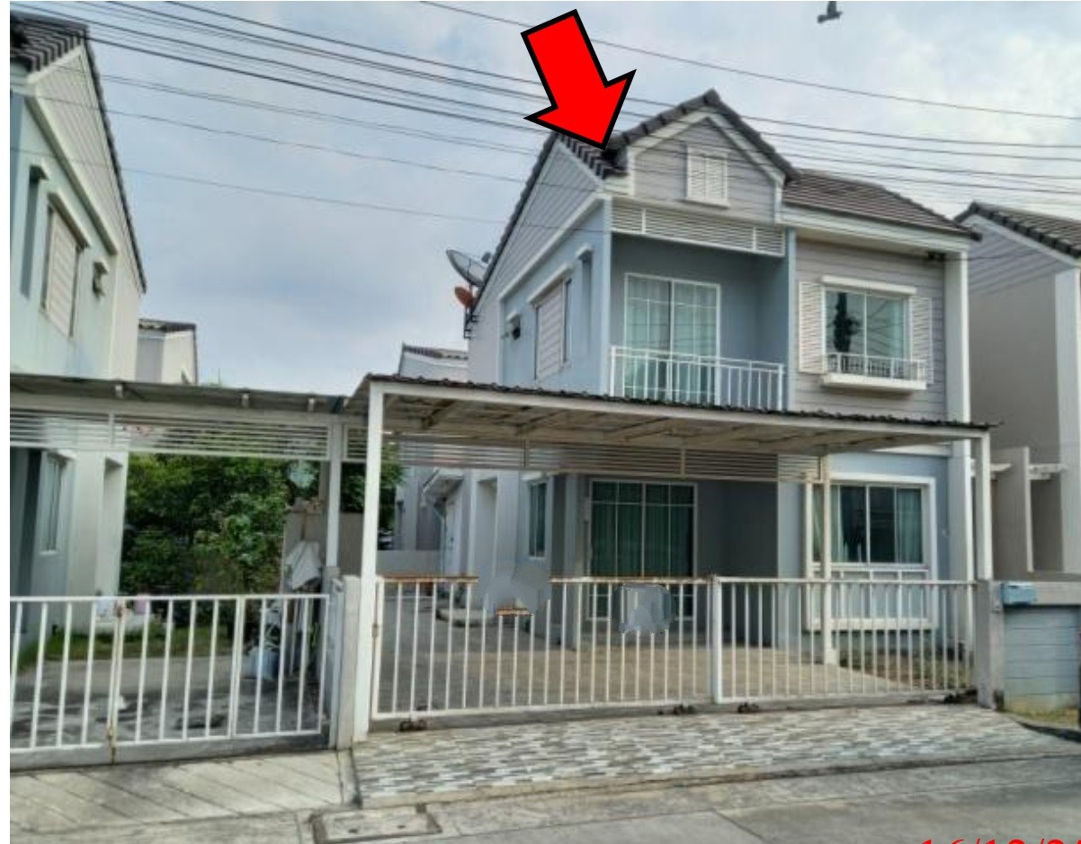ขายบ้านแฝดมือสอง อำเภอปากเกร็ด นนทบุรี โครงการ เดอะวิลเลจ-ติวานนท์ รูปที่ 1