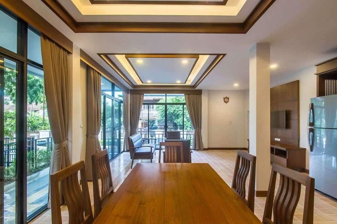 โซนรวมโชค ให้เช่า 30,000 บาท/เดือน ขาย 6.8 ล้าน 100 ตรว. #บ้านสวนนนทรี #แยกรวมโชค บ้านชั้นเดียว ตกแต่ง สไตล์รีสอร์ท ทำเลดี #น้ำไม่ท่วมค่ะ รูปที่ 1