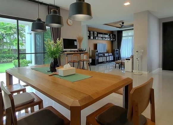 N5730ให้เช่าบ้านเดี่ยว 2 ชั้น มัณฑนา เลค วัชรพล สายไหม สุขาภิบาล 5  รูปที่ 1