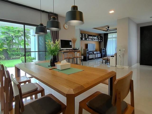 ให้เช่าบ้านเดี่ยว 2 ชั้น 115 ตรว. 4 ห้องนอน โครงการมัณฑนา เลค วัชรพล โซนทะเลสาบ ติดถนนสุขาภิบาล5 ใกล้ทางด่วน เข้า-ออกได้หลายทาง รูปที่ 1
