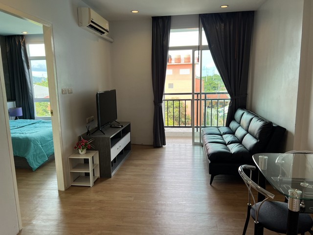 For Rent : Chalong : The Bell Condominium 40 sqm. 1 Bedrooms 1 Bathrooms, 4th flr. รูปที่ 1