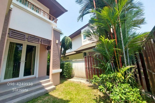 บ้านเดี่ยว  66.9 ตร.ว  ต้นโครงการ ม.ทรี แฟมิลี่ กาญจนาภิเษก  ราชพฤกษ์  สร้างด้วยอิฐมอญแดง  รูปที่ 1