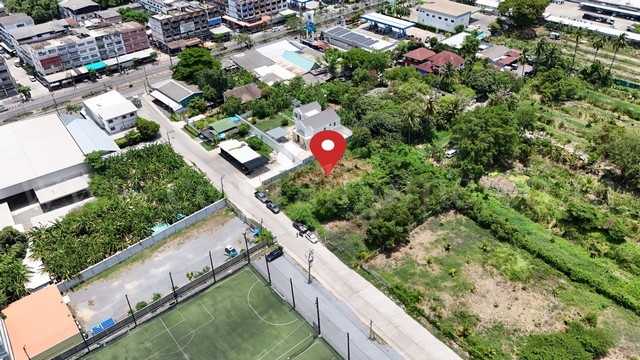 ที่ดินผังสีม่วง 200 ตร.วา ซอยเอกชัย 76/1 บ้านธนบดี - บางบอน 1 รูปที่ 1