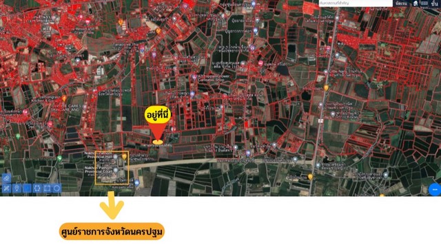 ขายที่ดิน 109 ไร่ ใกล้ศูนย์ราชการใหม่นครปฐม ทำเลทอง ราคาถูกสุดในย่านนี้ เหมาะลงทุนโครงการใหญ่ รูปที่ 1