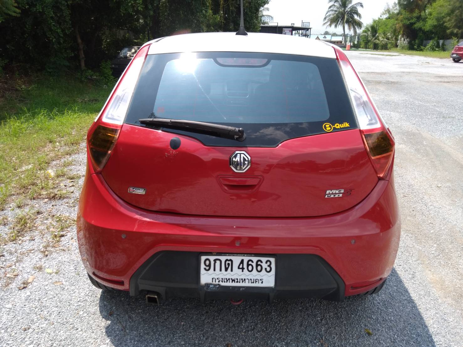 ขาย  MG3 สีแดง-ขาว ปี 2016  รูปที่ 1