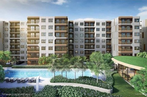 ขายใบจองด่วน เจ้าของย้ายไปอยู่ ตปท. Condo Escent Phuket (หลัง Central Foresta) ตึก B ชั้น 4 86,000฿ รูปที่ 1