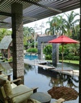 ให้เช่าคฤหาสน์เดี่ยว Pool Villa 2 ชั้น 76ตร.วา. พระราม9 กรุงเทพกรีฑา APL ลาดกระบัง 2กม. 256 ตร.ม. ม.นานาชาติแสตมฟอร์ด 7.6 กม.4 นอน 3 น้ำ 