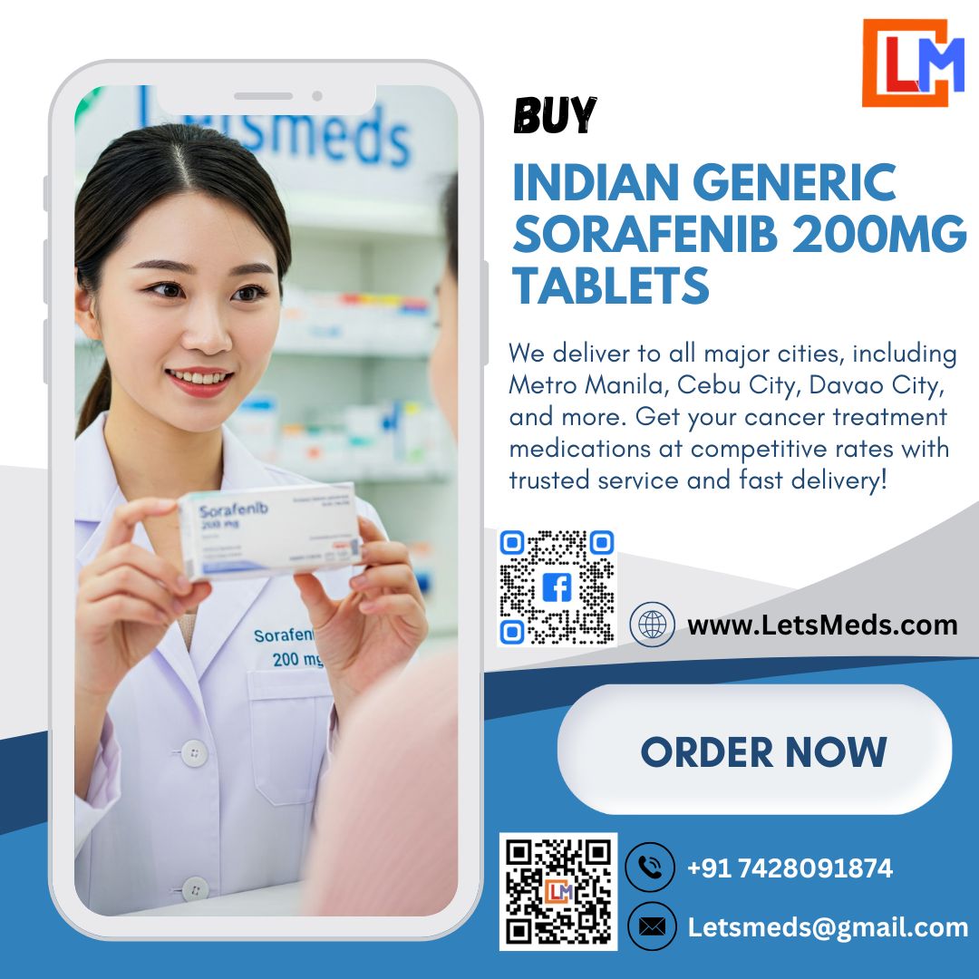 Indian Generic Sorafenib 200 mg Tablets Price in the Philippines รูปที่ 1