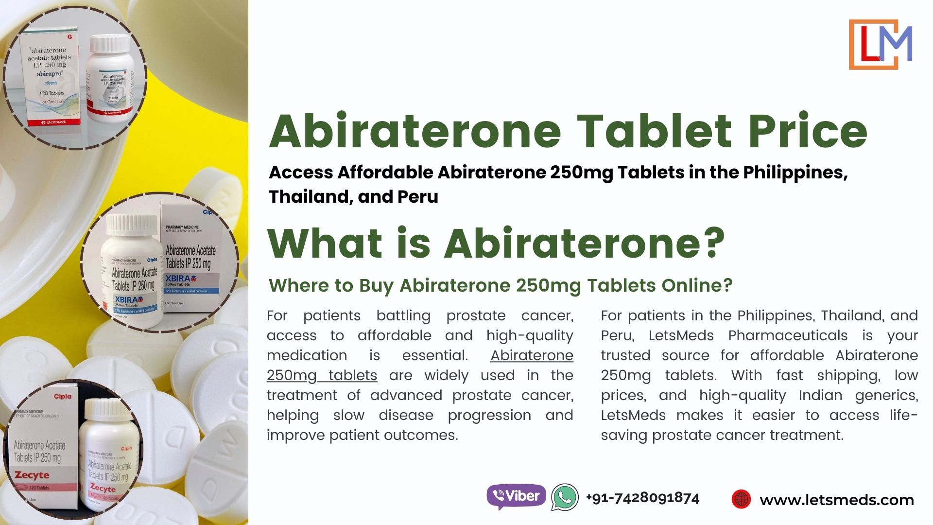 Abiraterone Tablet Cost Online Manila Philippines รูปที่ 1