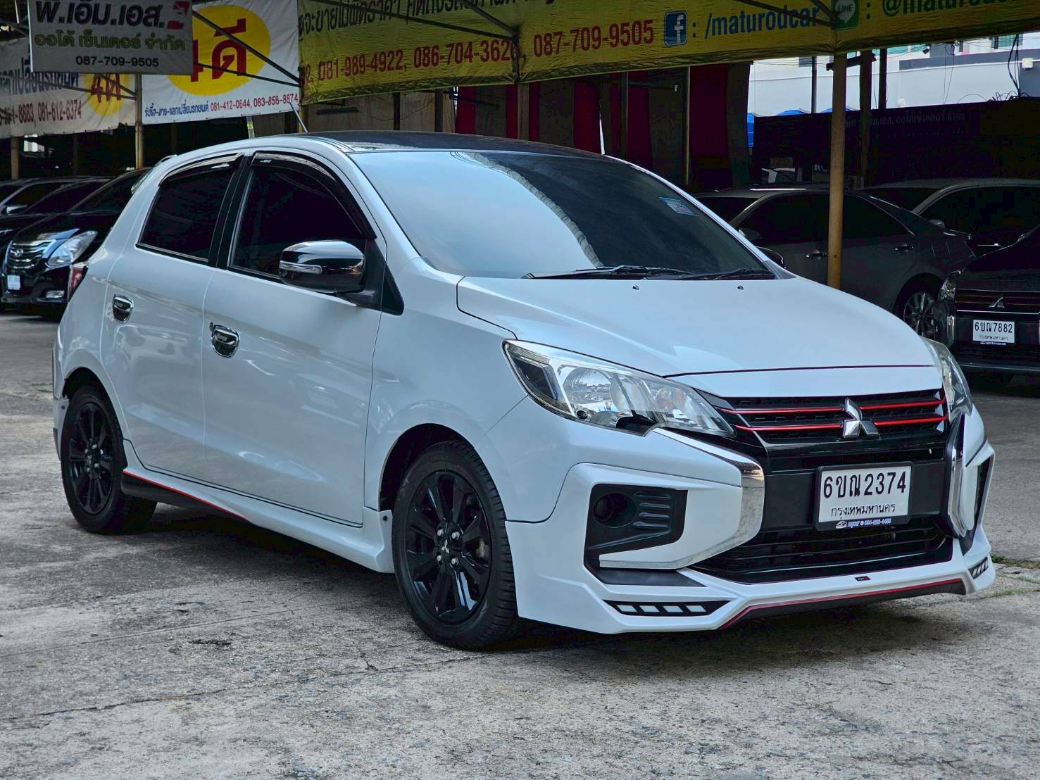 MITSUBISHI MIRAGE, 1.2 GLX CVT SPECIAL EDITION ปี 22 AT รูปที่ 1