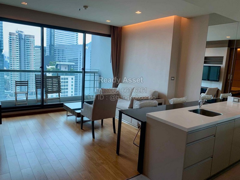 R68-01-008 ให้เช่าคอนโด THE ADDRESS สาทร ห้องขนาด 52 ตรม 1นอน 1น้ำ อุปกรณ์ เฟอร์นิเจอร์ ครบ พร้อมเข้าอยู่ รูปที่ 1