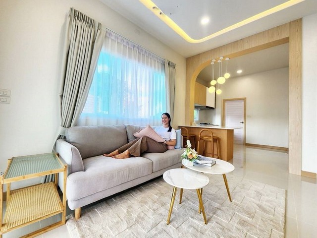 บ้านสร้างใหม่ชั้นเดียว สไตล์มูจิ ตกแต่งน่ารัก โซนสันผักหวาน  รูปที่ 1