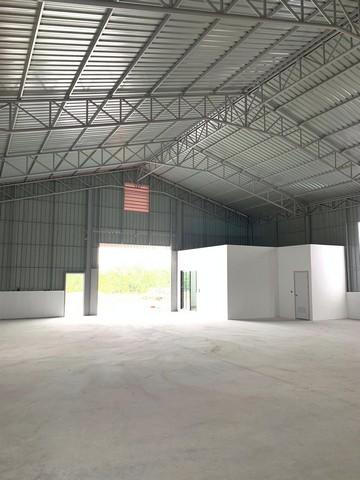 ให้เช่าโกดังสร้างใหม่ 270 ตรม. มีออฟฟิศ 1 ห้อง ถนน 345 เชิงสะพานคลองลากฆ้อน บางบัวทอง รูปที่ 1