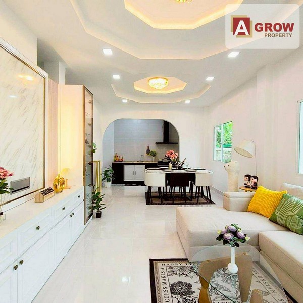 หมู่บ้านแลนซีโอ รามอินทรา-นวมินทร์ บ้านสวย หลังมุม ตกแต่งครบพร้อมอยู่ รูปที่ 1