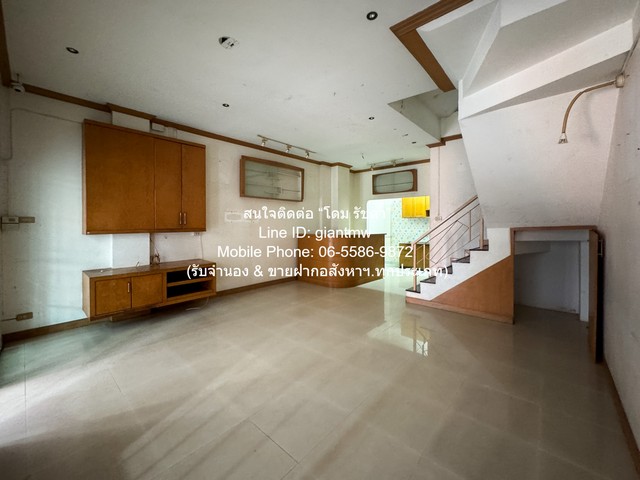 รหัส  AHB-013 SALE ขาย ทาวน์โฮม ขายทาวน์โฮม 4 ชั้น (รีโนเวท และต่อเติมแล้ว) ในหมู่บ้าน ซ.พัฒนาการ 38 18.10 ตร.ว. 4 น 3 น้ำ 2 จอดรถ ราคา 3,594,700 บาท ทำเลคุณภาพ รูปที่ 1