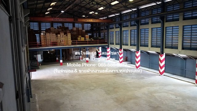 ให้เช่าโกดัง (โรงงาน) พร้อมสำนักงาน (มี ใบ ร.ง.4) 0-2-48 ไร่ (บางเสาธง, จ.สมุทรปราการ) รูปที่ 1