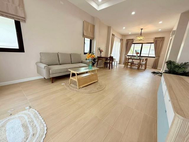บ้านสร้างใหม่ สไตล์โมเดิร์น ทำเลดี ใกล้กาดฝรั่ง หางดง  รูปที่ 1