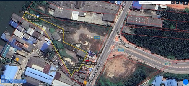 ขายที่เปล่าติดแม่น้ำแม่กลอง ที่เปล่าติดถนนราษฎร์ประสิทธิ์ ที่ดินบางจะเกร็งต.บางจะเกร็ง อ.เมือง จ.สมุทรสงคราม รูปที่ 1
