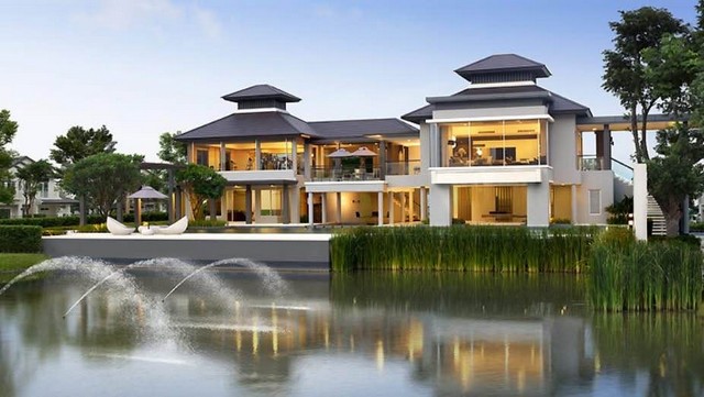 มัณฑนา อ่อนนุช-วงแหวน 3 พื้นที่ใช้สอย 200 ตรม. ที่ดิน 55 ตรว พร้อมสวนสวย รูปที่ 1