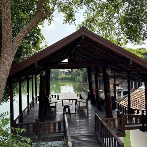 ให้เช่ารีสอร์ท บรรยากาศดี ร่มรื่น น่าอยู่ น้ำแพร่ หางดง  รูปที่ 1