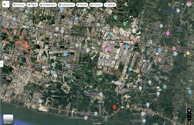 ขายถูกมากที่ดินเปล่าผังสีเหลือง ถนนบางนาตราด กม.19 เนื้อที่ 107-3-99 ไร่ ขายไร่ละ 3 ล้านบาท บางพลี สมุทรปราการ รูปที่ 1