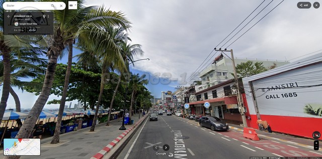 ขายที่ดินทำเลทอง ถนนเลียบชายหาดพัทยา เนื้อที่ 280.5 ตรว. ขาย 224.4 ล้านบาท บางละมุง ชลบุรี รูปที่ 1