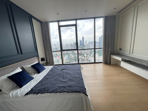 บิ๊วอินสวยหรู !ชั้นสูงวิวสวย! Ultimate Luxury ! Pet Friendly！Private Lift ！ให้เช่าคอนโดหรูเดอะ โมนูเม้นท์ ทองหล่อ 125.2 ตร.ม 2 นอน 3 น้ำ  รูปที่ 1