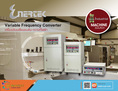เครื่องแปลงแรงดัน-ความถี่ไฟฟ้า (Voltage-Frequency Converter) สำหรับเครื่องทดสอบสินค้าในไลน์ผลิตโรงงานอุตสาหกรรม