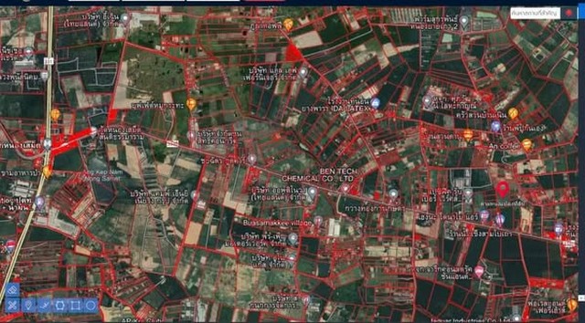 ที่ดิน ย่าน EEC ขายที่ดินเปล่า ทำเลทอง ที่ดินน่าลงทุน ย่านการค้า  รูปที่ 1
